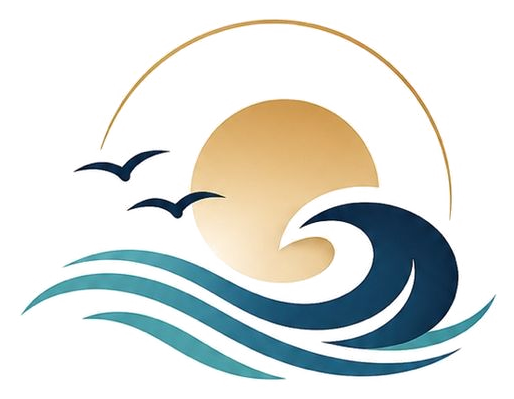 Del Mar Coastal Creators wave and sun mark