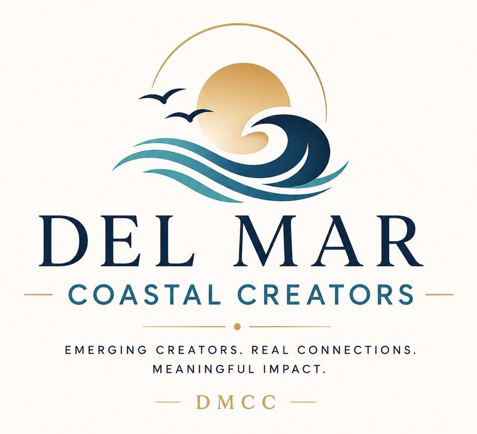Del Mar Coastal Creators logo